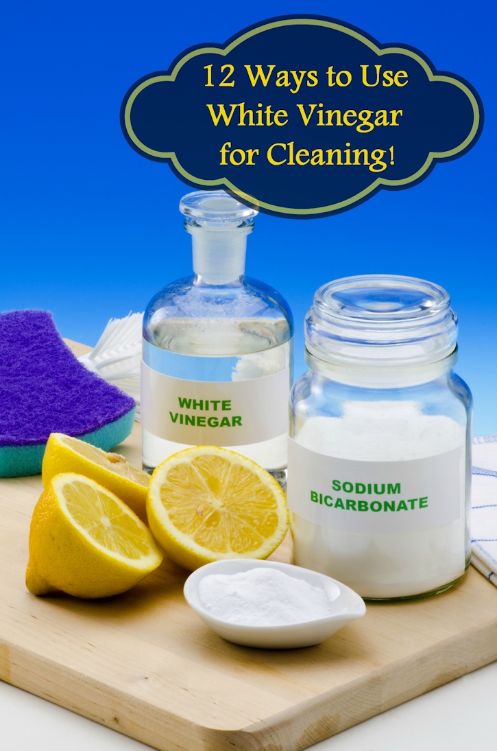 12 Ways To Use White Vinegar For Cleaning 