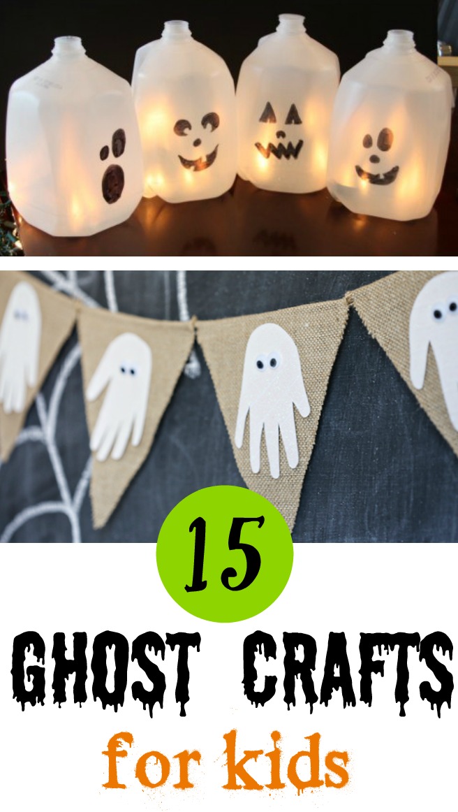 Halloween ghost crafts for kids