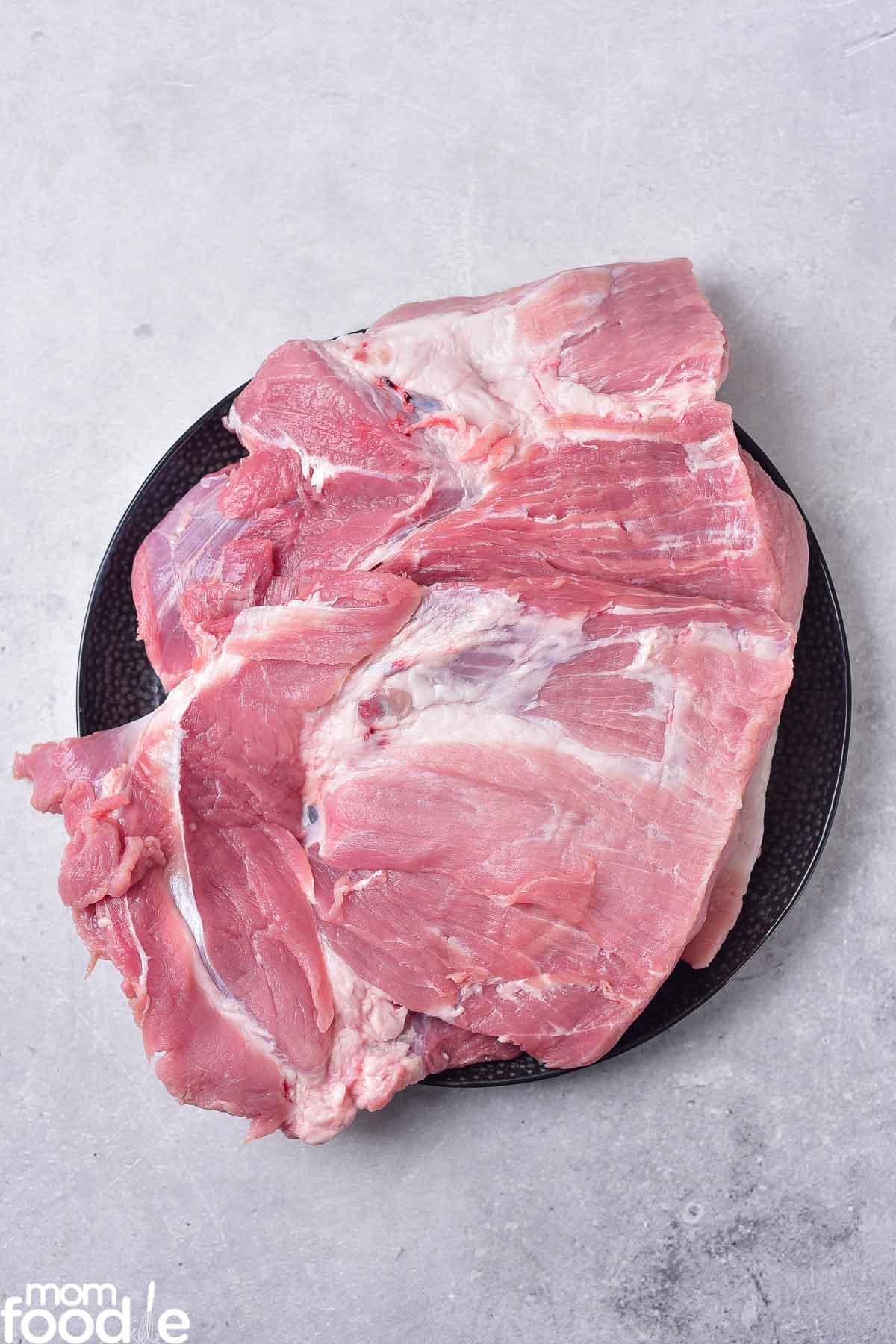 piece of meat cut for stuffing