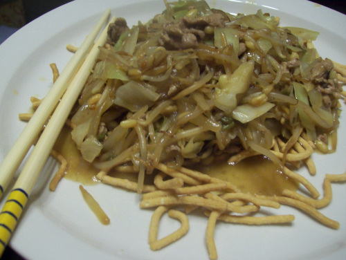 pork chow mein recipe