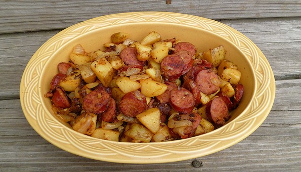 Kielbasa and Potatoes recipe