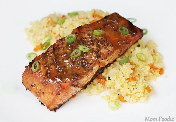 maple mustard salmon recipe