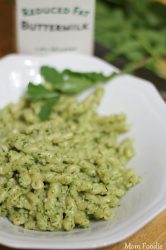 creamy arugula basil pesto