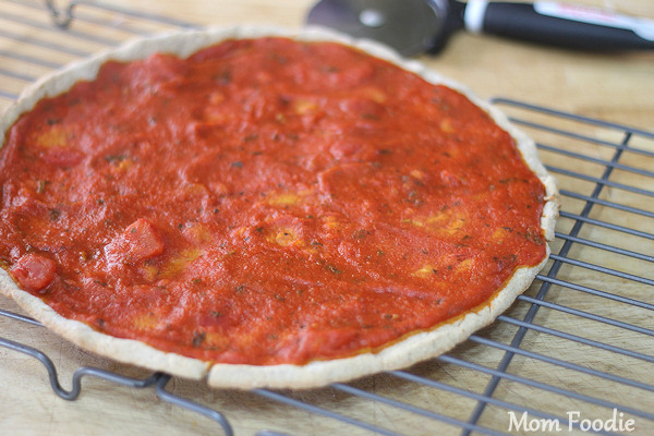 oat flour pizza crust