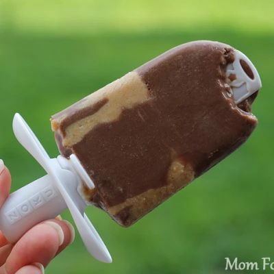 chocolate peanut butter freezer pops