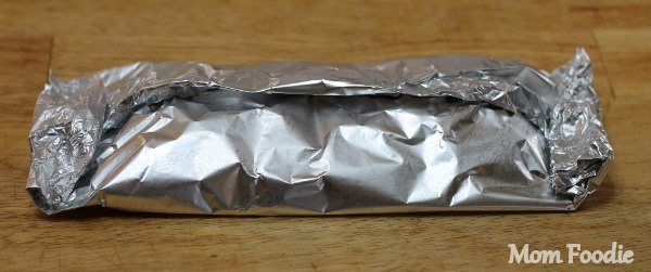 fish wrapped in foil packet for grill