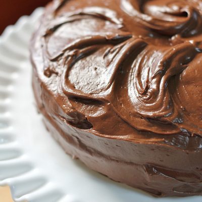 gluten free double chocolate cake