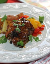 lime glazed chicken thighs