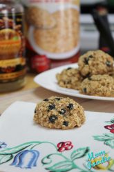 blueberry oatmeal breakfast cookies