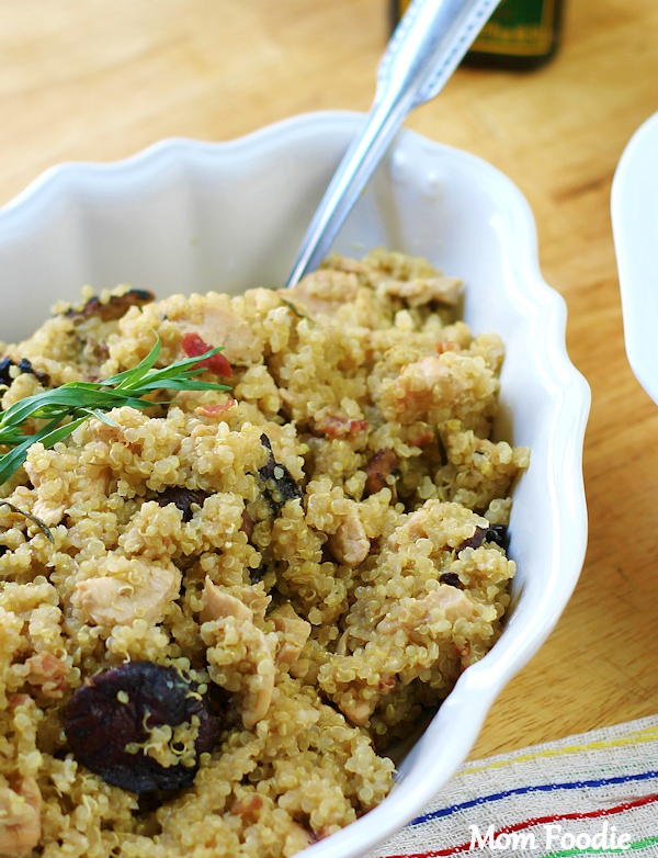 creamy chicken mushroom quinoa recipe