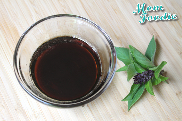 basil simple syrup natural sugar