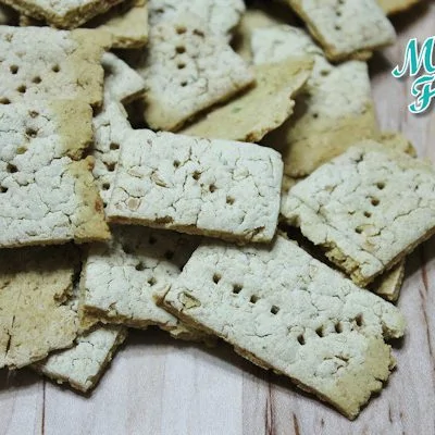 bean crackers - gluten free white bean crackers