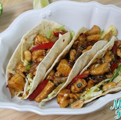 szechuan chicken tacos recipe