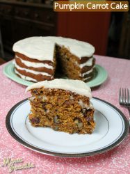 pumpkin carrot cake