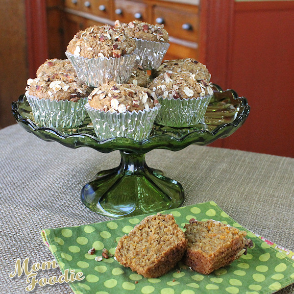 sweet potato oatmeal muffins