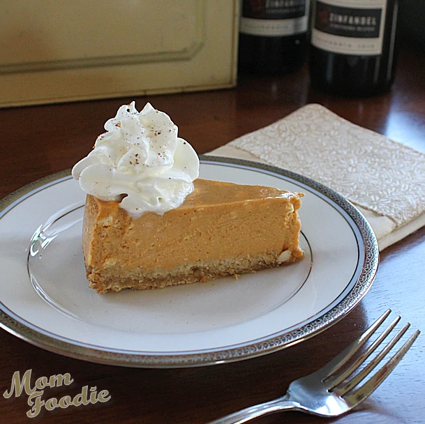 Pumpkin Eggnog cheesecake recipe