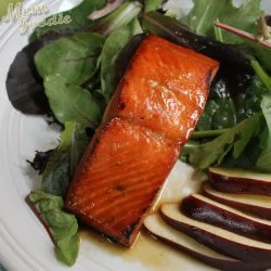 orange whiskey salmon