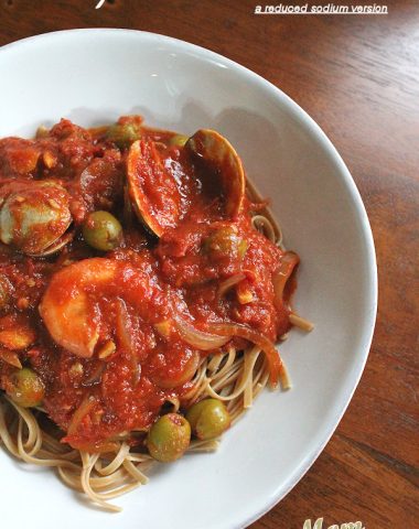 seafood puttanesca reduced sodium