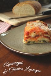 Asparagus Chicken Lasagne