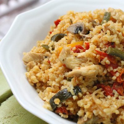 Chicken Poblano Bulgur