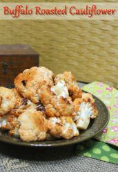 buffalo roasted cauliflower