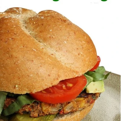 homemade vegan burger recipe