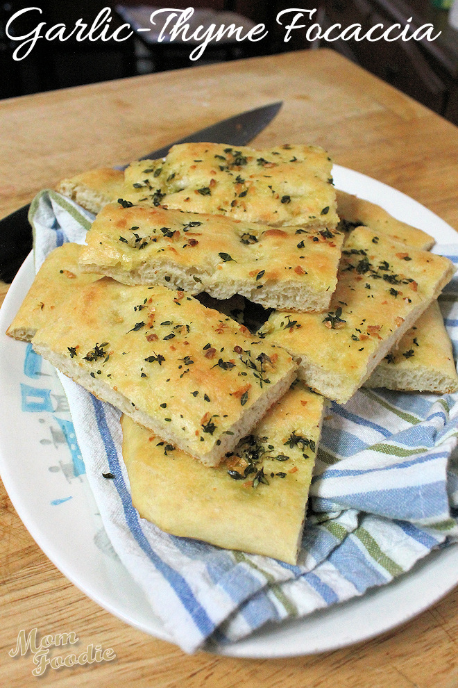 Garlic Focaccia Bread - Easy Italian Focaccia Recipe