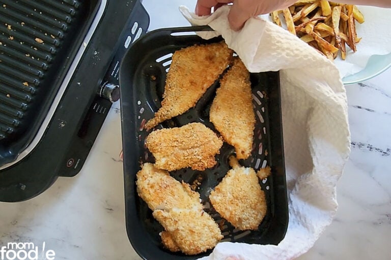 Air Fryer Fish and Chips Mom Foodie