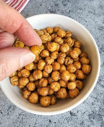 Air Fryer Chickpeas