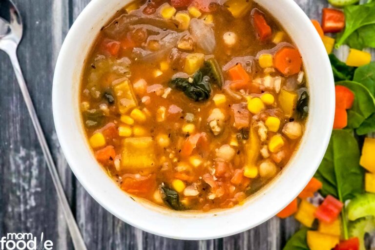 Panera 10 Vegetable Soup Recipe Copycat Mom Foodie