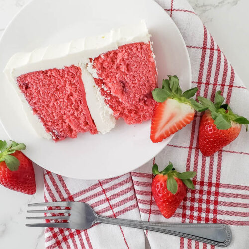 vegan strawberry cake recipe