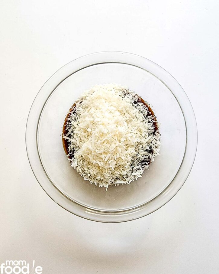 caramel and coconut.