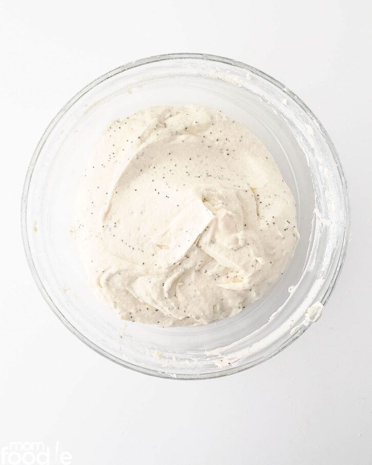 well mixed muffin batter