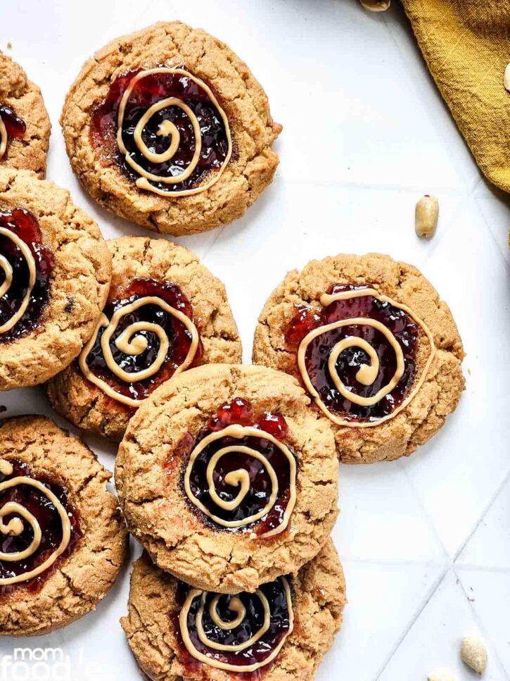 Peanut Butter and Jelly Cookies Recipe - Mom Foodie