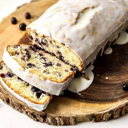 lemon blueberry loaf cake recipe