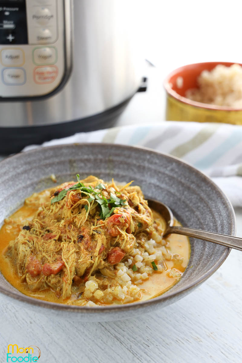 keto chicken curry instant pot