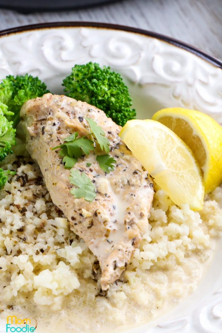 instant pot lemon chicken rice