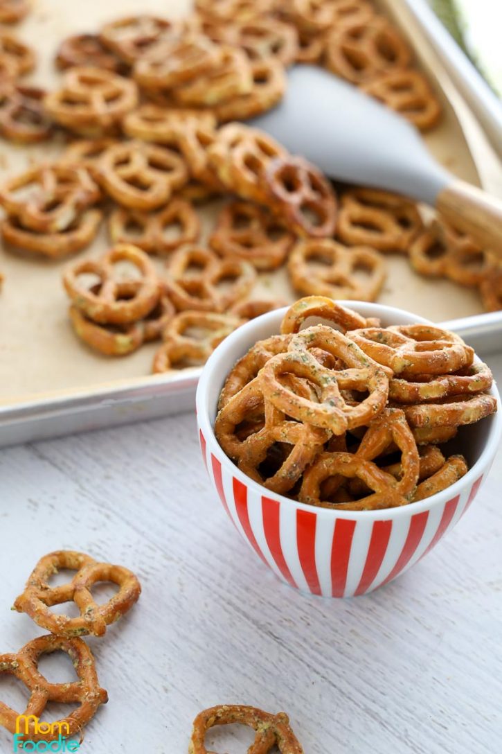 Ranch Seasoned Pretzels