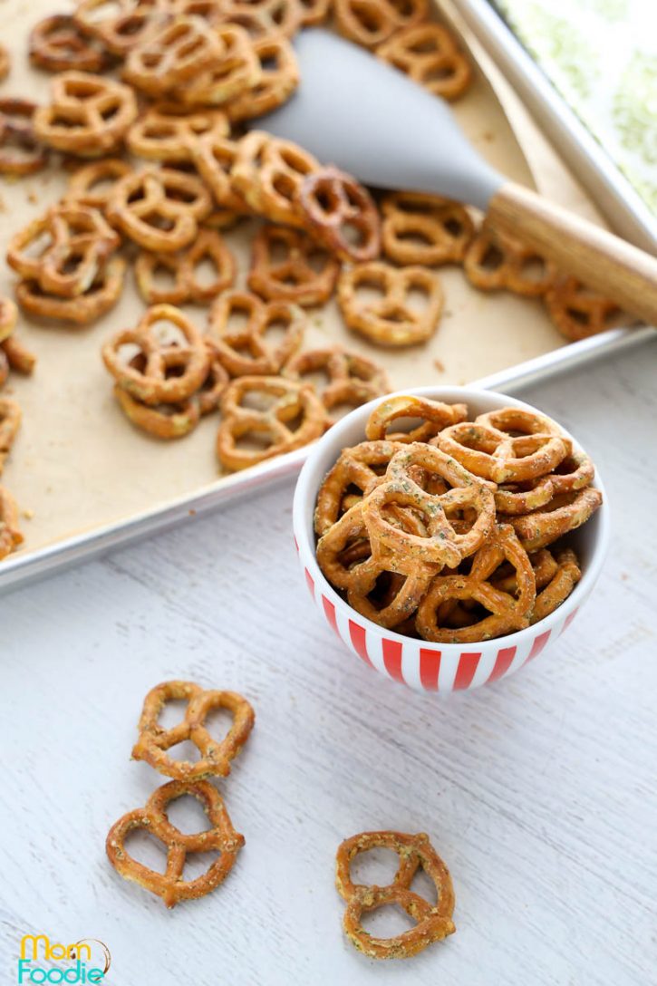 seasoned pretzels