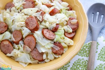 kielbasa and cabbage