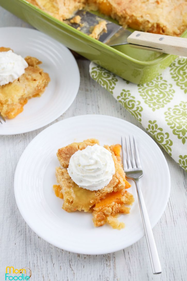 Peach Cobbler Dump Cake