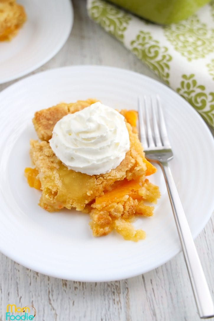 Peach Dump Cake