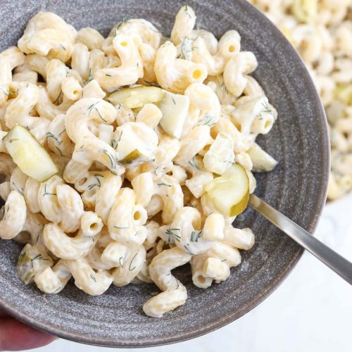 Dill Pickle Pasta Salad Recipe