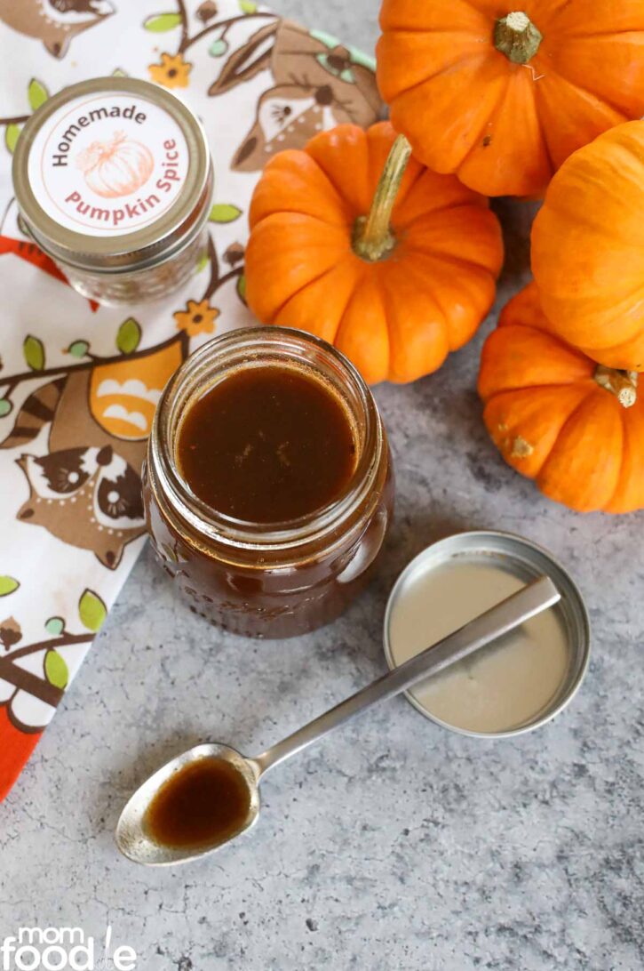 Starbucks Pumpkin spice syrup copycat recipe.