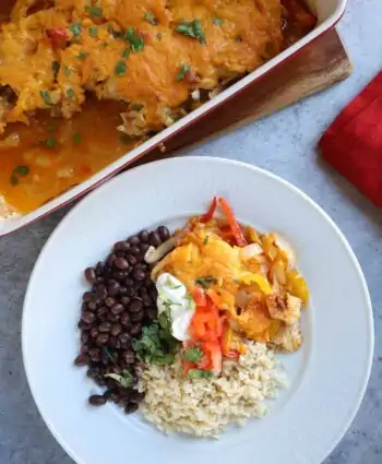 Fajita Chicken Bake