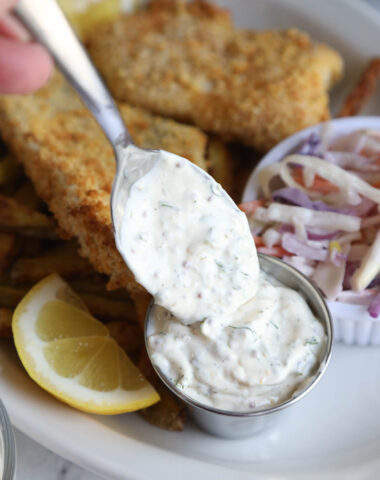 best tartar sauce on spoon