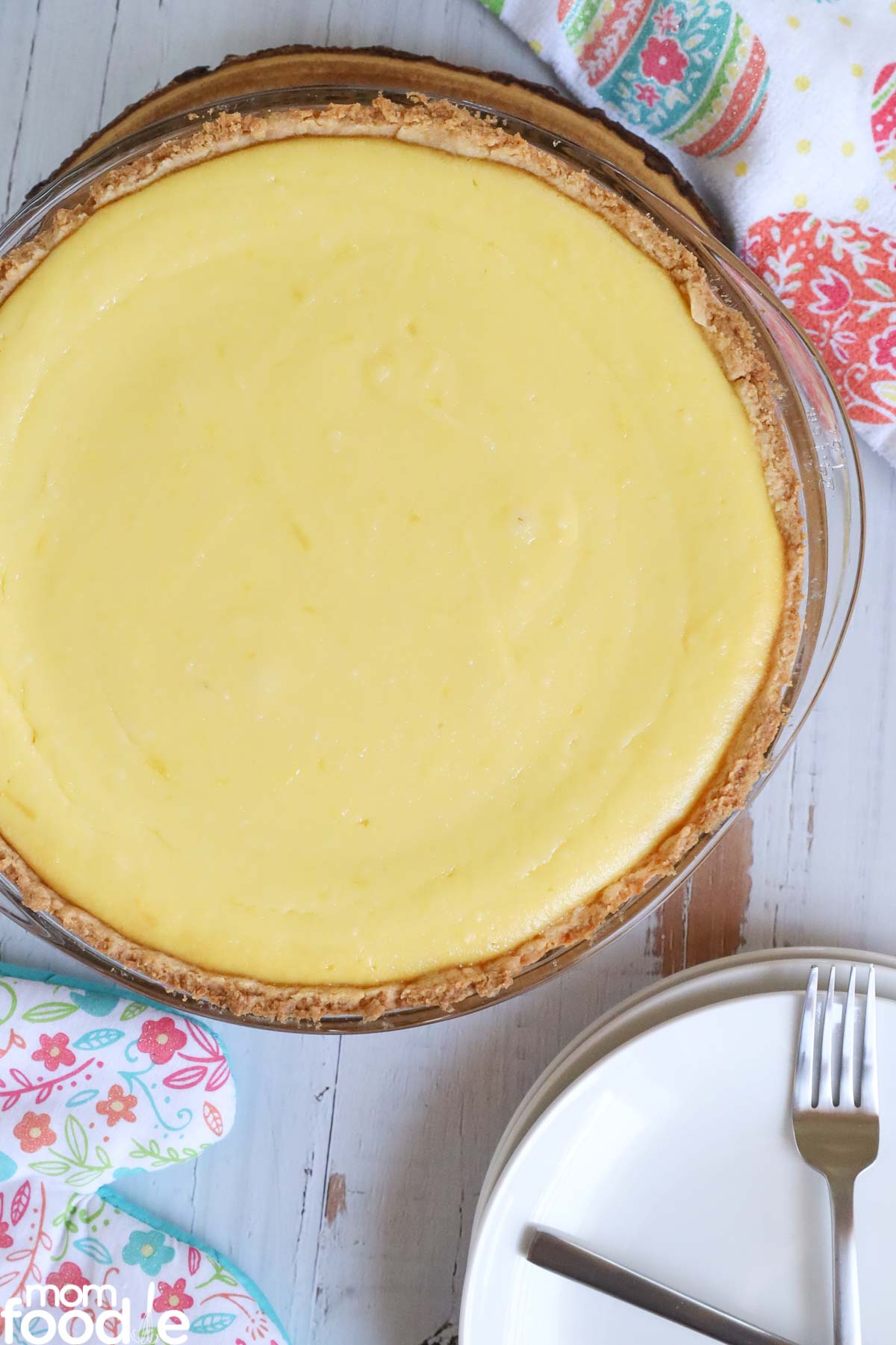 Italian Ricotta Pie Recipe Mom Foodie