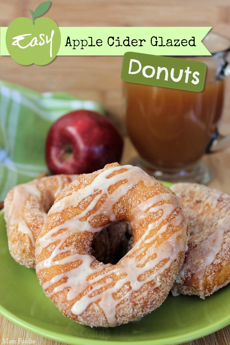 Easy Apple Cider Glazed Donuts