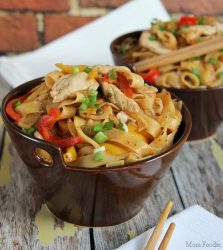 Asian Noodles with Chicken Recipe