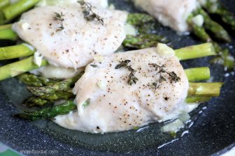 Asparagus Stuffed Chicken recipe